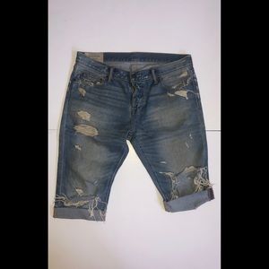 Abercrombie & Fitch ripped shorts